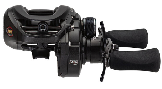 Lew&#039;s - Custom Lite SLP 7.5:1 Speed Spool Left Hand Baitcast Reel - Lew&#039;s