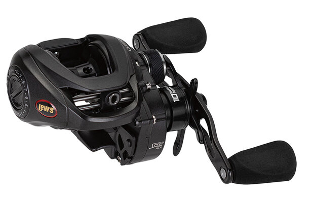Lew&#039;s - Custom Lite SLP 7.5:1 Speed Spool Left Hand Baitcast Reel - Lew&#039;s