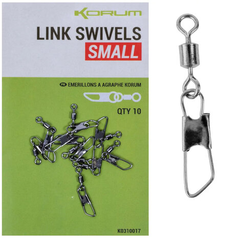 Korum - Link Swivels Small - Korum