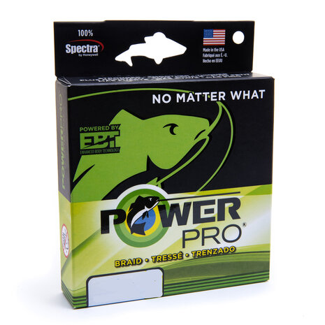 Power Pro - Fil tress&eacute; Moss Green - 455m - Power Pro