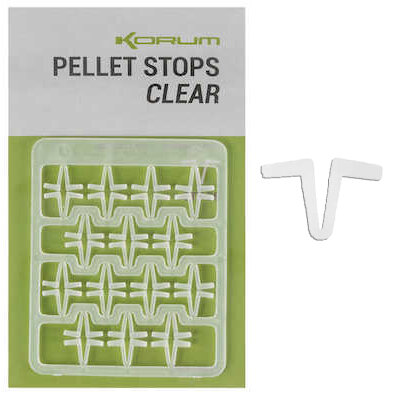 Korum - Pellet Stops - Clear - Korum