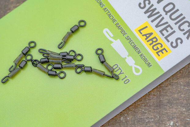 Korum - Specimen Quick Snap Swivels - Korum