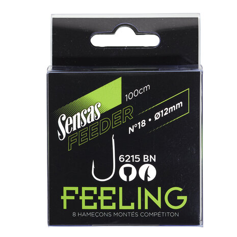 Sensas - Onderlijn Feeder Feeling 6215 BN barbed - 100cm - Sensas
