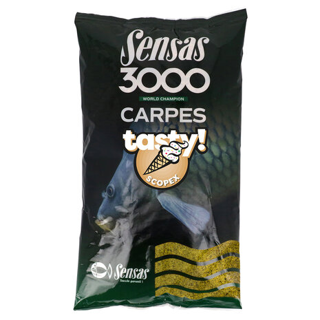 Sensas - Voeder 3000 Carp Tasty - 1kg - Sensas