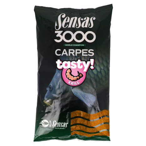 Sensas - 3000 Groundbait Carp Tasty / 1kg - Sensas