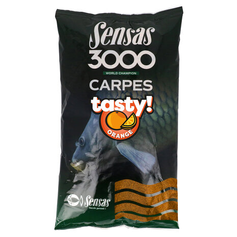 Sensas - Amorce 3000 Carp Tasty 1kg - Sensas3000 Carpix Tasty 1kg - Sensas