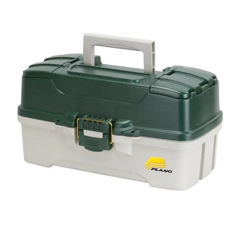 Plano - Three Tray Tackle Box Blue / Silver - Plano