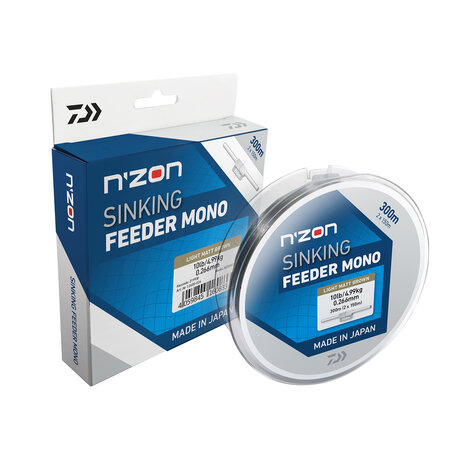 Daiwa - Fil nylon N&#039;Zon Sinking Feeder Mono - 300m - Daiwa