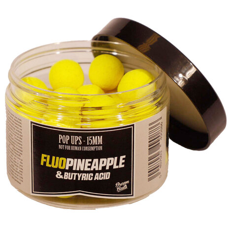 Dreambaits - Pop-ups Fluo Pineapple - 50 gram - Dreambaits