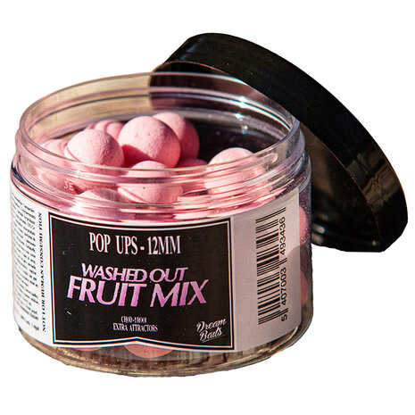 Dreambaits - Pop-ups Fruit Mix Washed Out - 50 gram - Dreambaits