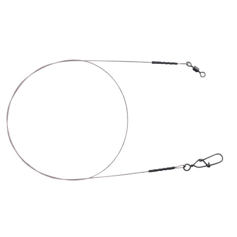 SPRO - Matte Black Leader 7x7 Wire 40cm - SPRO