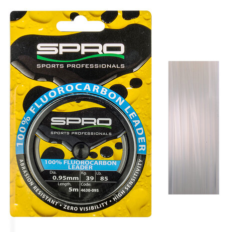 SPRO - Fil fluorocarbon 100% Fluor Carbon 5m - SPRO