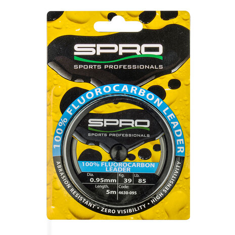 SPRO - Fil fluorocarbon 100% Fluor Carbon 5m - SPRO