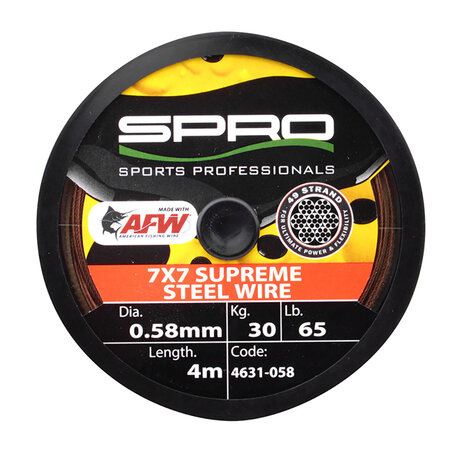 SPRO - 7x7 Supreme Steel Wire 4m - SPRO