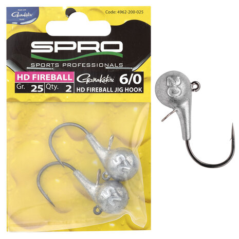 SPRO - Jigkoppen HD Fireball Jighead (Deadbait) - SPRO