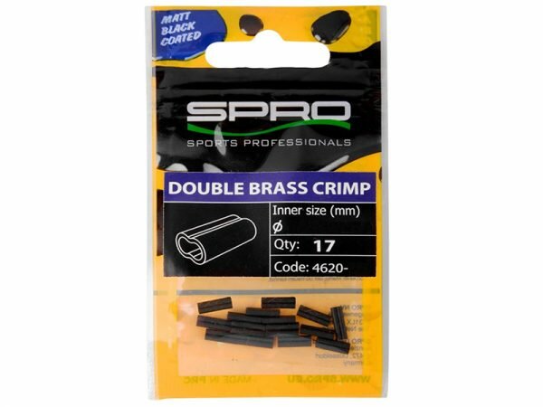 SPRO - Matte Black Double Brass Crimp - SPRO