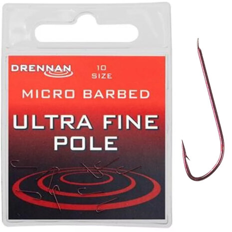 Drennan - Hame&ccedil;ons Ultra Fine Pole Micro Barbed - Drennan