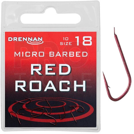 Drennan - Haken Red Roach Micro Barbed - Drennan