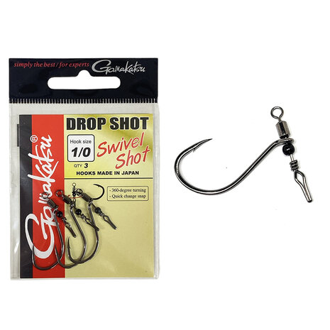 Drop Shot Swivel Shot - Gamakatsu - Lemmens hengelsport