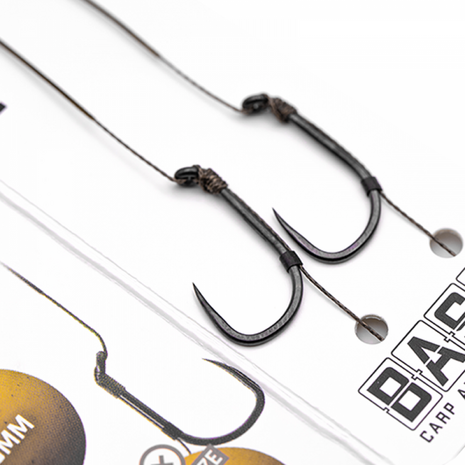 Korda - Hame&ccedil;on montes Basix Hair Rigs Wide Gape Barbless - Korda