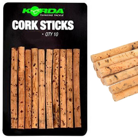 Korda - End Tackle Cork Sticks - 4mm - Korda