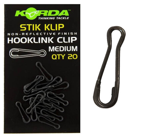 Korda - End Tackle Hooklink Clip - Stik Klip - Korda