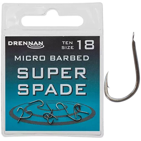 Drennan - Haken Super Spade Micro Barbed - Drennan