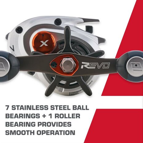 Abu Garcia - Reel Revo5 X Low Profile Reel LP - Abu Garcia