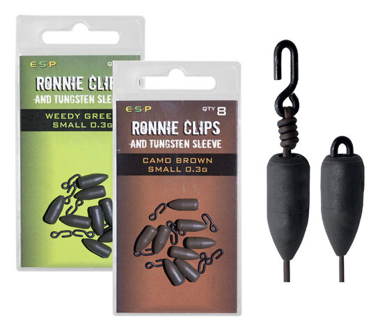 ESP - End Tackle Ronnie Clips and Tungsten Sleeve - ESP