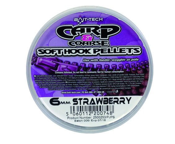 Bait Tech - Pellets Carp &amp; Coarse Softhook Pellets - Bait Tech