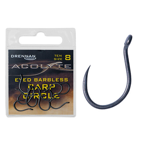 Drennan - Hame&ccedil;ons Acolyte Carp Circle Barbless - Drennan