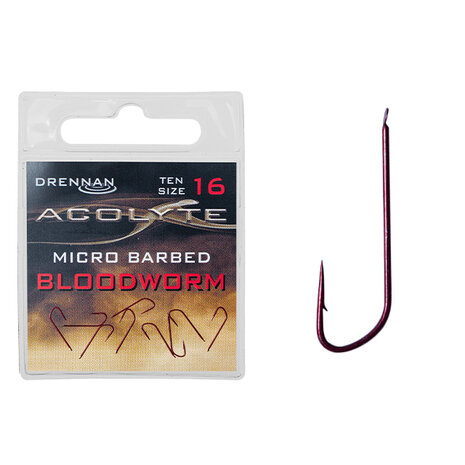 Drennan - Hame&ccedil;ons Acolyte Bloodworm Micro Barbed - Drennan