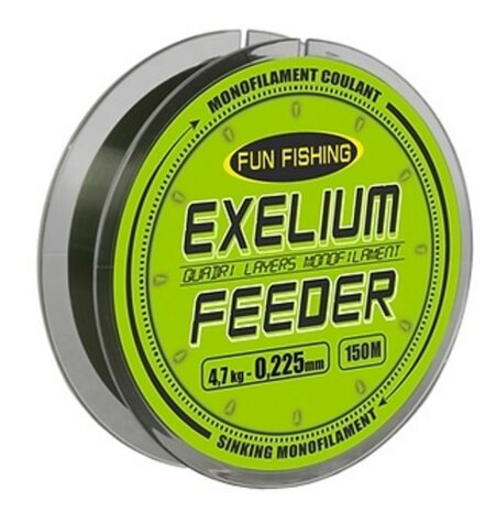 Fun Fishing - Fil nylon Exelium Feeder - 150m - Fun Fishing