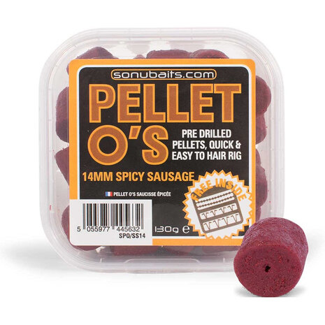 Sonubaits - Pellet O's Pre Drilled - Sonubaits