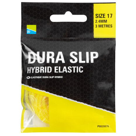 Preston - Volle elastiek Dura Slip Hybrid Elastic / 3m - Preston