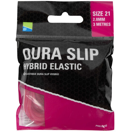 Preston - Volle elastiek Dura Slip Hybrid Elastic / 3m - Preston