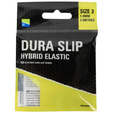 Preston - Volle elastiek Dura Slip Hybrid Elastic / 3m - Preston