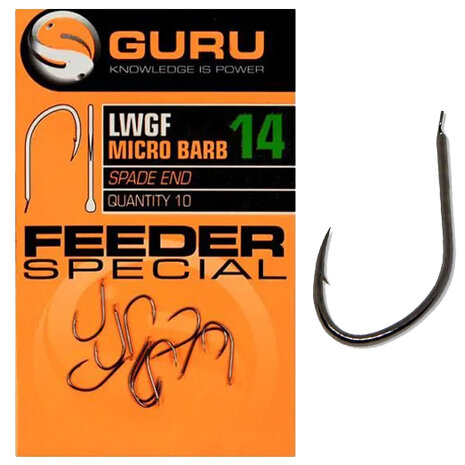 Guru - Haken Feeder Special LWGF Spade End - Guru