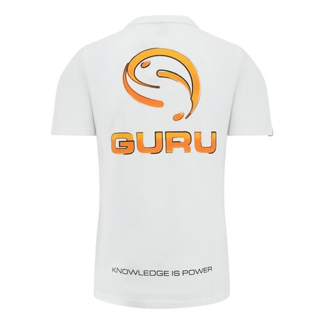 Guru - Semi Logo White Tee Excellent - Guru