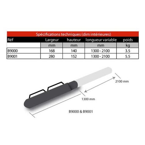 Elite - Sportube Travel Series 168 x 140mm - Elite