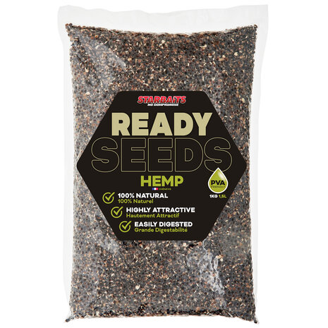 Starbaits - Partikels Ready Seeds Hemp - 1kg - Starbaits