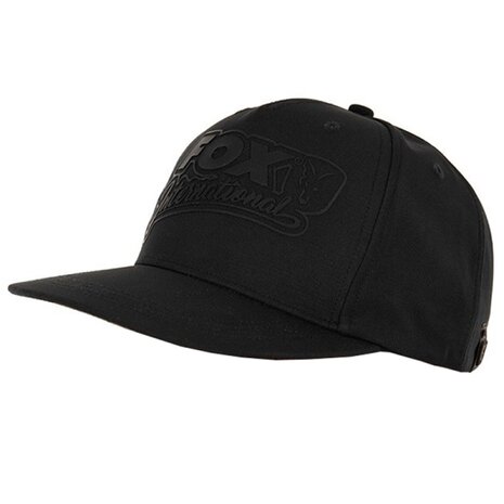 Fox Carp - Black / Camo Snapback Cap - Fox Carp