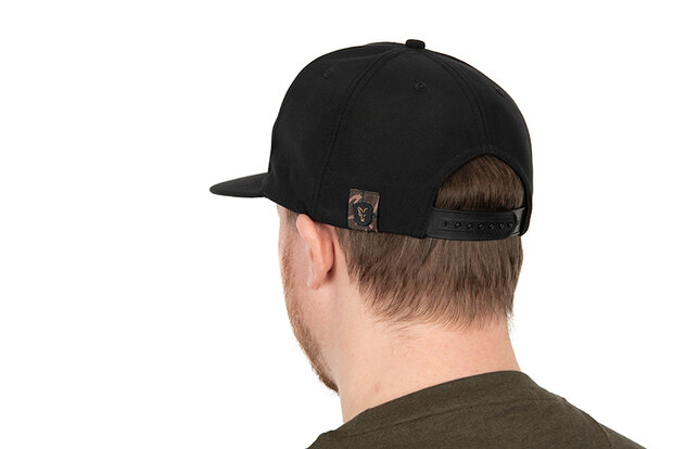 Fox Carp - Black / Camo Snapback Cap - Fox Carp