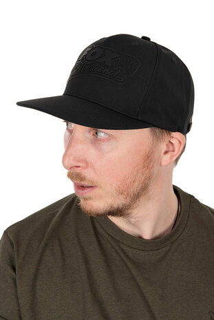 Fox Carp - Black / Camo Snapback Cap - Fox Carp