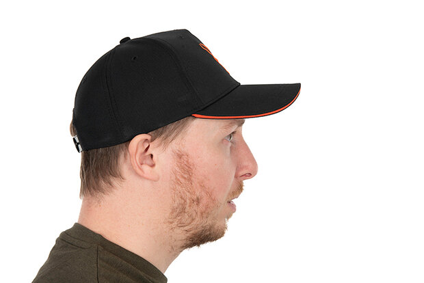 Fox Carp - Collection Baseball Cap Black &amp; Orange - Fox Carp