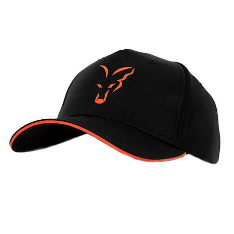 Fox Carp - Collection Baseball Cap Black &amp; Orange - Fox Carp