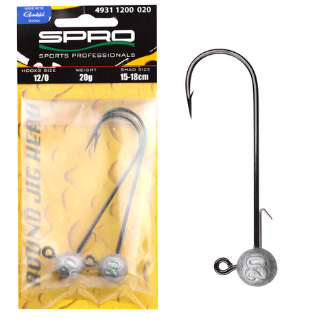 SPRO - Plombs Round Jighead 22 - SPRO