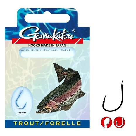 Gamakatsu - Onderlijn Trout LS-2030S - 200cm - Gamakatsu