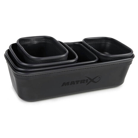 Matrix - EVA Stacking Bait Tub Set - Matrix