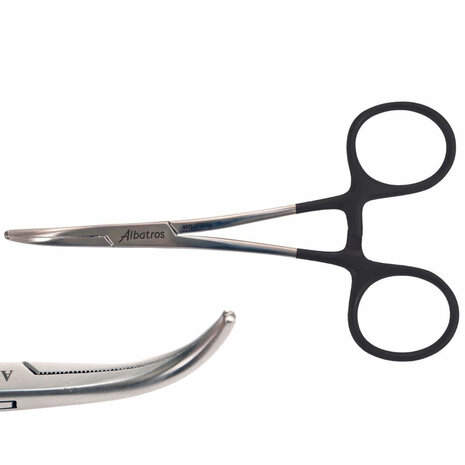 Albatros - Forceps Curved 12cm - Albatros